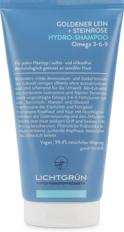 Hydro-Shampoo Goldener Lein und Steinrose
