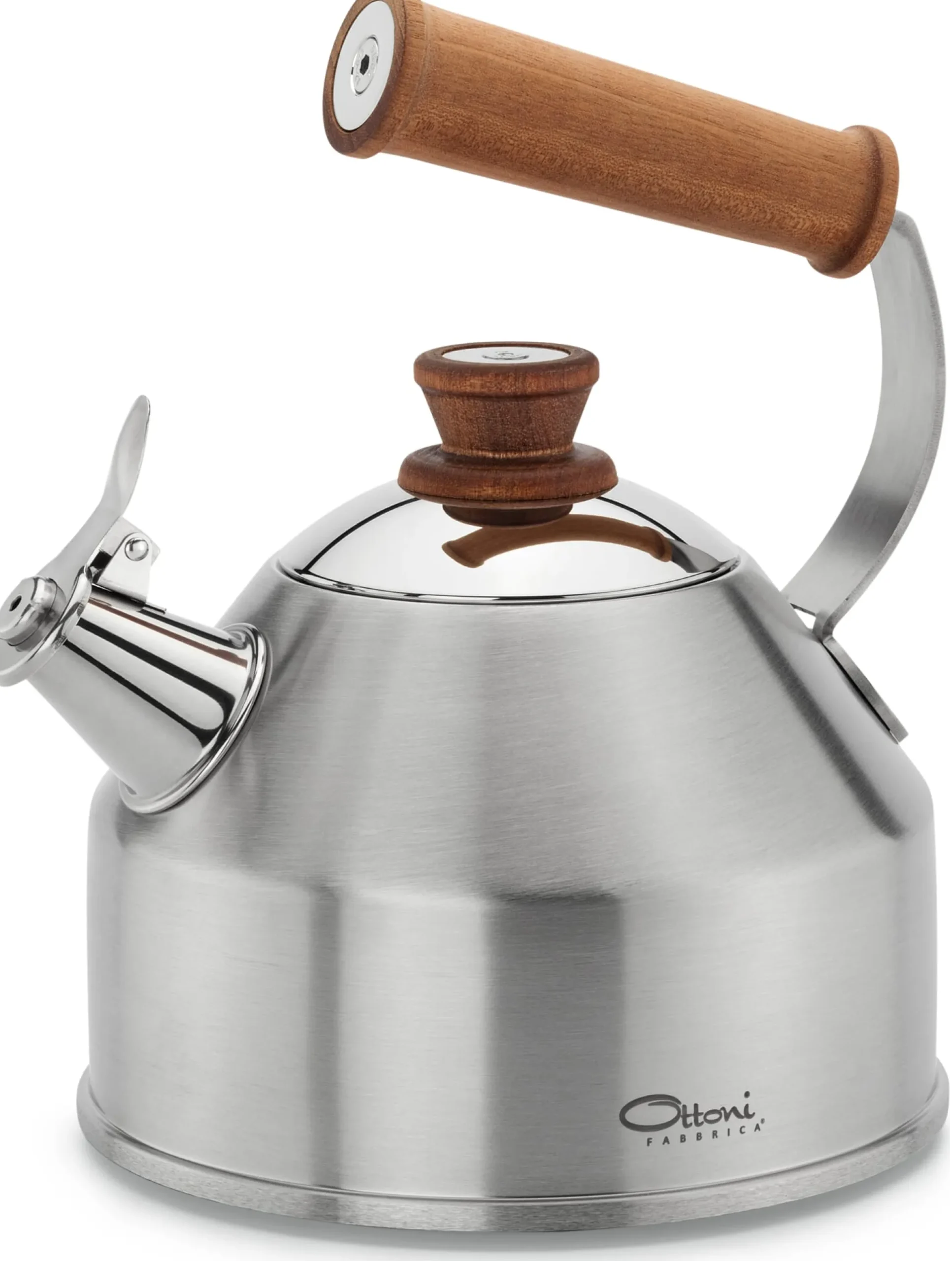 Italienischer Wasserkessel LIGNUM SATINATO