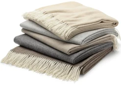 Kaschmirdecke Fischgrat