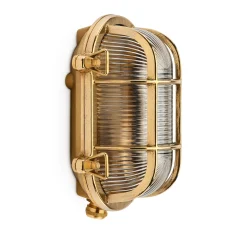 Kellerleuchte Messing