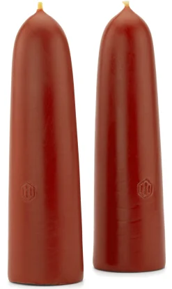 Kerzen Bienenwachs rot