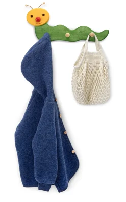 Kinder-Garderobe Raupe