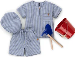 Kinder-Kurzarmshirt Baumwolle gestreift