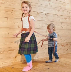 Kinder-Pferdegeschirr Rindleder