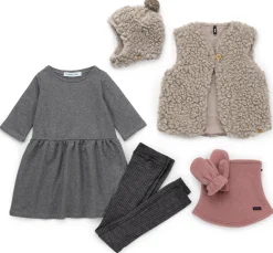 Kinder-Weste Wollplüsch