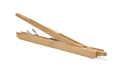 Klappbarer Hängemattenständer Eschenholz Natur