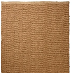 Kokosteppich Fischgrat