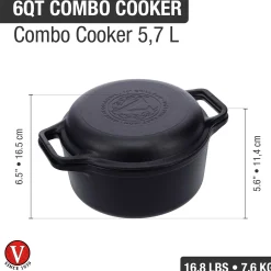 Kombi-Topf Gusseisen