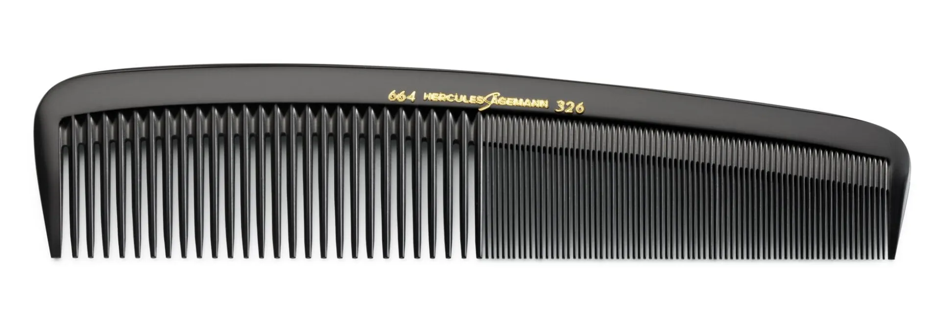 Kompakter Meisterkamm Ebonit