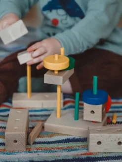 Konstruktionsbaukasten Buchenholz