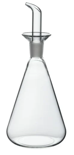 Öl- oder Essigflasche Borosilikatglas