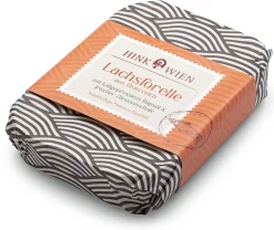 Lachsforelle mit kaltgepresstem Rapsöl