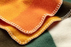 Lammwolldecke Bauhausstil