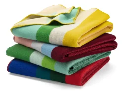 Lammwolldecke Bauhausstil