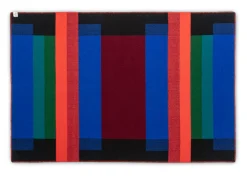 Lammwolldecke Bauhausstil