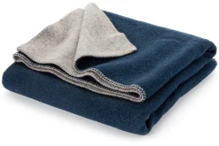 Lammwolldecke Doubleface