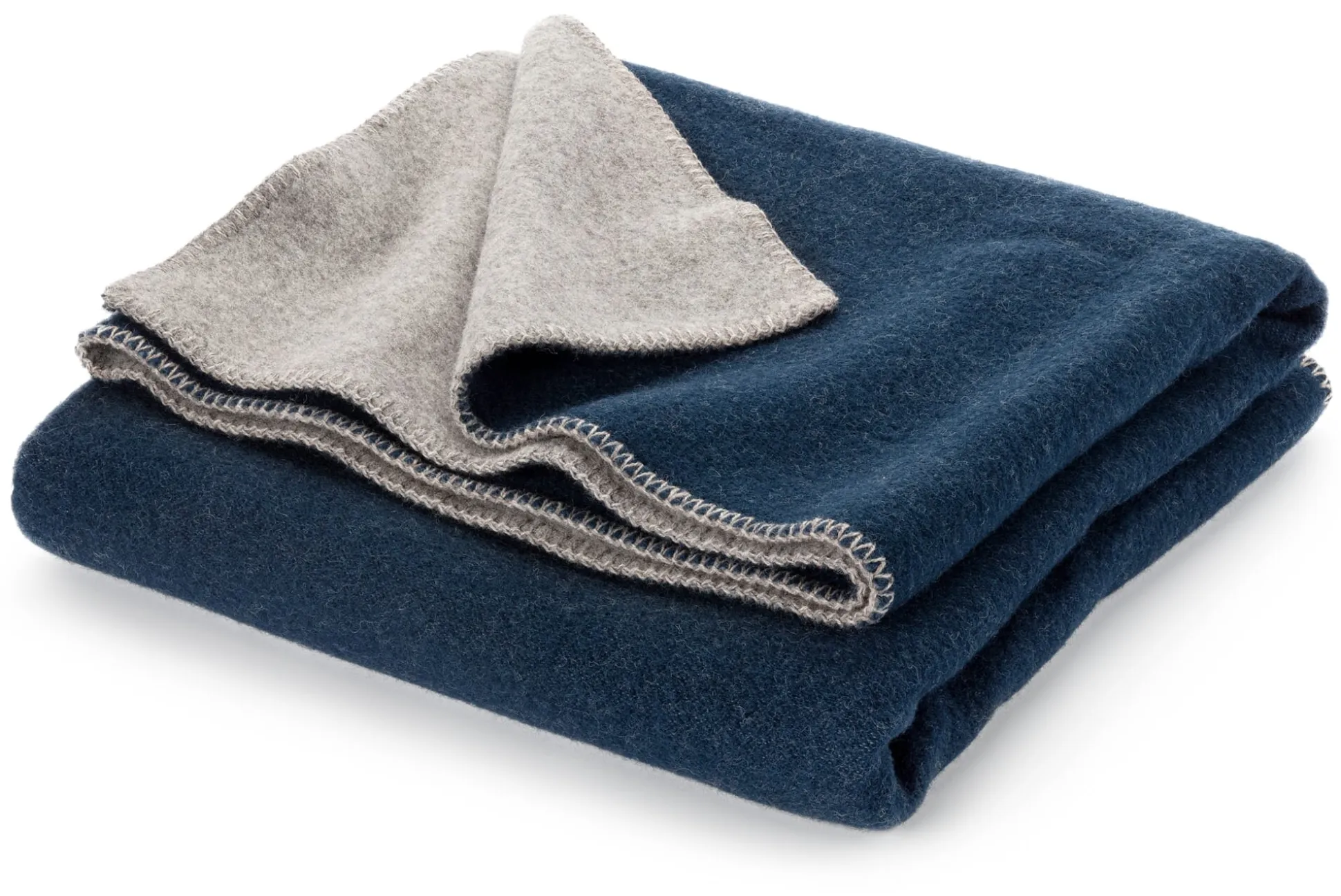 Lammwolldecke Doubleface