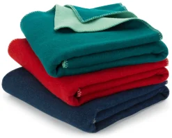 Lammwolldecke Doubleface