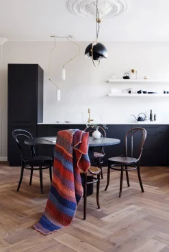 Lammwolldecke Naturtöne Fri