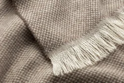 Lammwolldecke Panamabindung