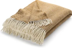 Lammwolldecke Zickzack-Streifen Kattefot