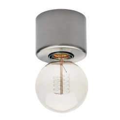 Lampensockel Eintopf vernickelt