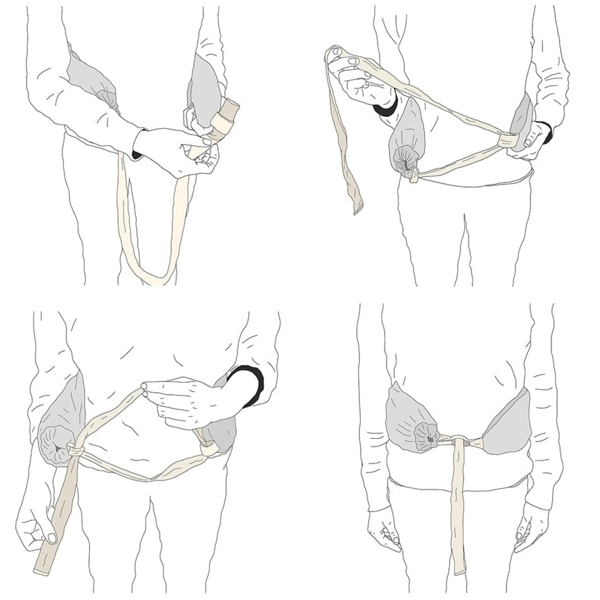 Lange Kühl- und Wärmflasche