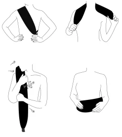 Lange Kühl- und Wärmflasche