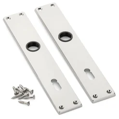 Langschild Zinkdruckguss 1 Paar inklusive Schrauben