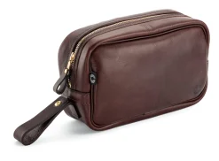 Leder-Washbag