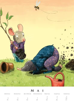 Leonard Erlbruchs Kinderzimmerkalender 2026