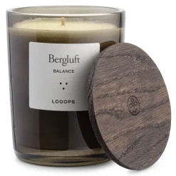 Looops Duftkerze mit Holzdeckel