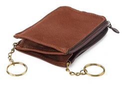 Manufactum Schlüsseletui Rindleder mit Reißverschluss