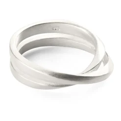Möbius-Ring Silber
