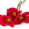 Mohnblumen Filz