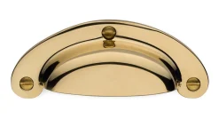 Muschelgriff Messing