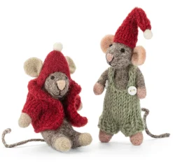 Mäusepuppen Filz 2er-Set