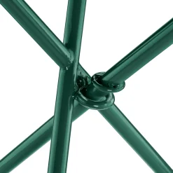 Niedriger Balkonklapptisch Stahl rund