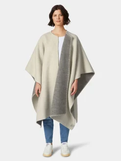 Norwegischer Poncho Lammwolle