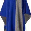 Norwegischer Poncho Lammwolle