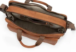 Notebook-Tasche, Cognac