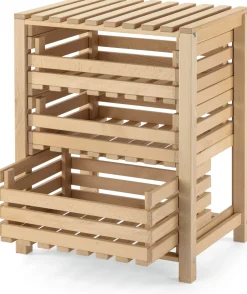 Obst- und Gemüsehorde Buchenholz