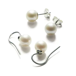 Ohrstecker Süßwasserperlen