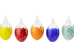 Ostereier Glasgranulat mundgeblasen