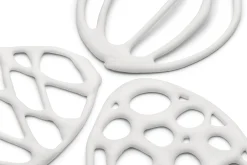 Ostereier Porzellan handgezeichnet (3 Stück)