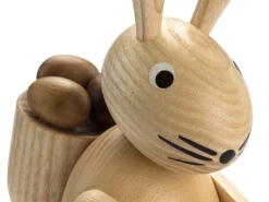 Osterhase groß Eschenholz