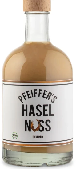 Pfeiffer’s® Bio-Haselnuss-Eierlikör