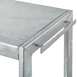 Pflanz- und Grilltisch Stahl verzinkt