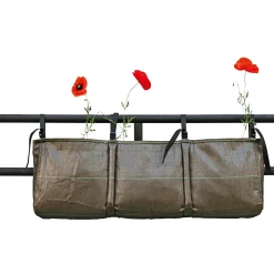 Pflanzgefäß Bacsac - Rechteckig mit Geländerbefestigung