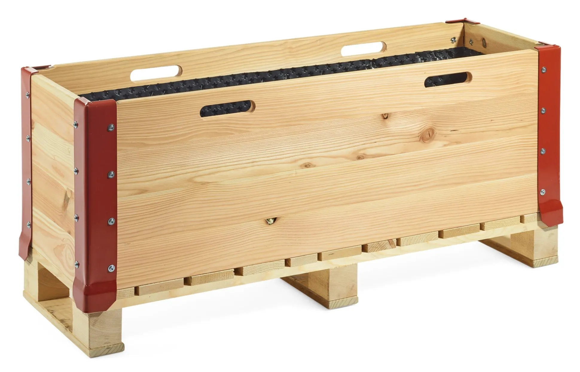 Pflanzgefäß Palettenrahmen